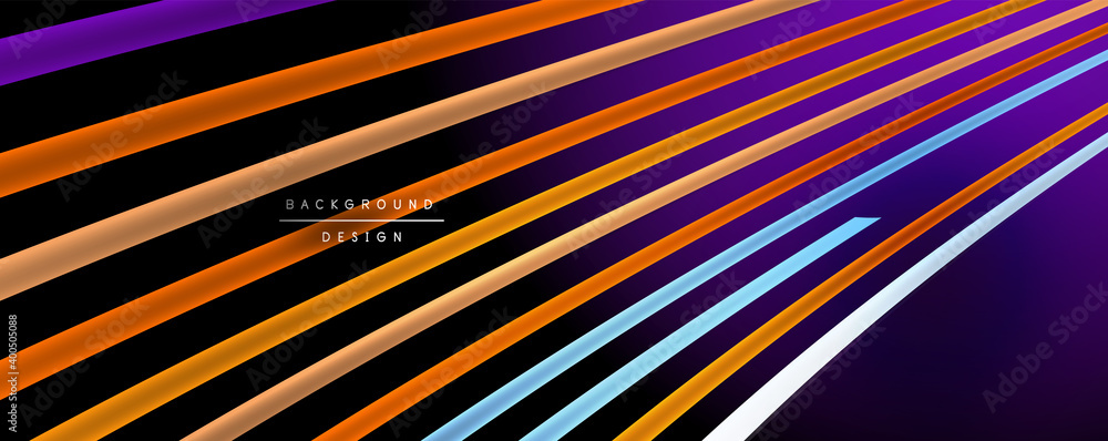 custom made wallpaper toronto digitalAbstract colorful lines vector background. Internet, big data and technology connections concept, abstract template