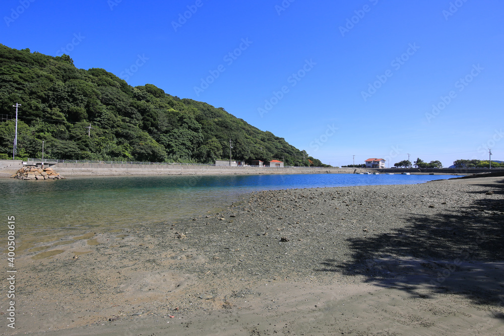 Obraz premium 愛媛県伊方町 須賀公園の風景