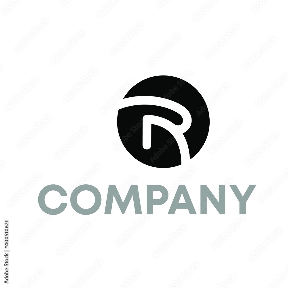 Obraz premium R logo 