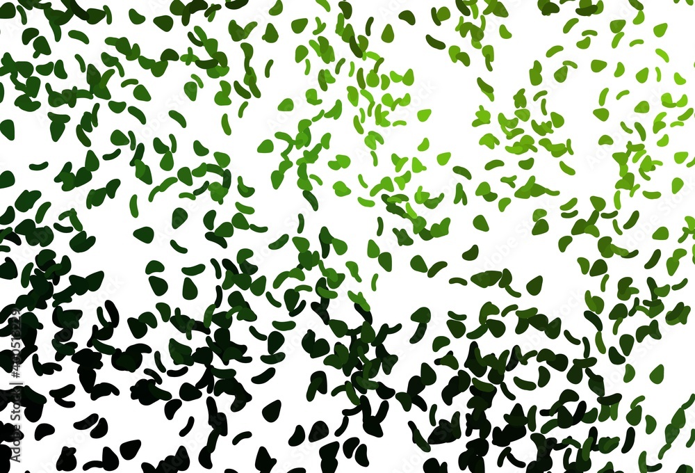 Light Green, Yellow vector texture with random forms. Light Green, Yellow vector texture with random forms.
