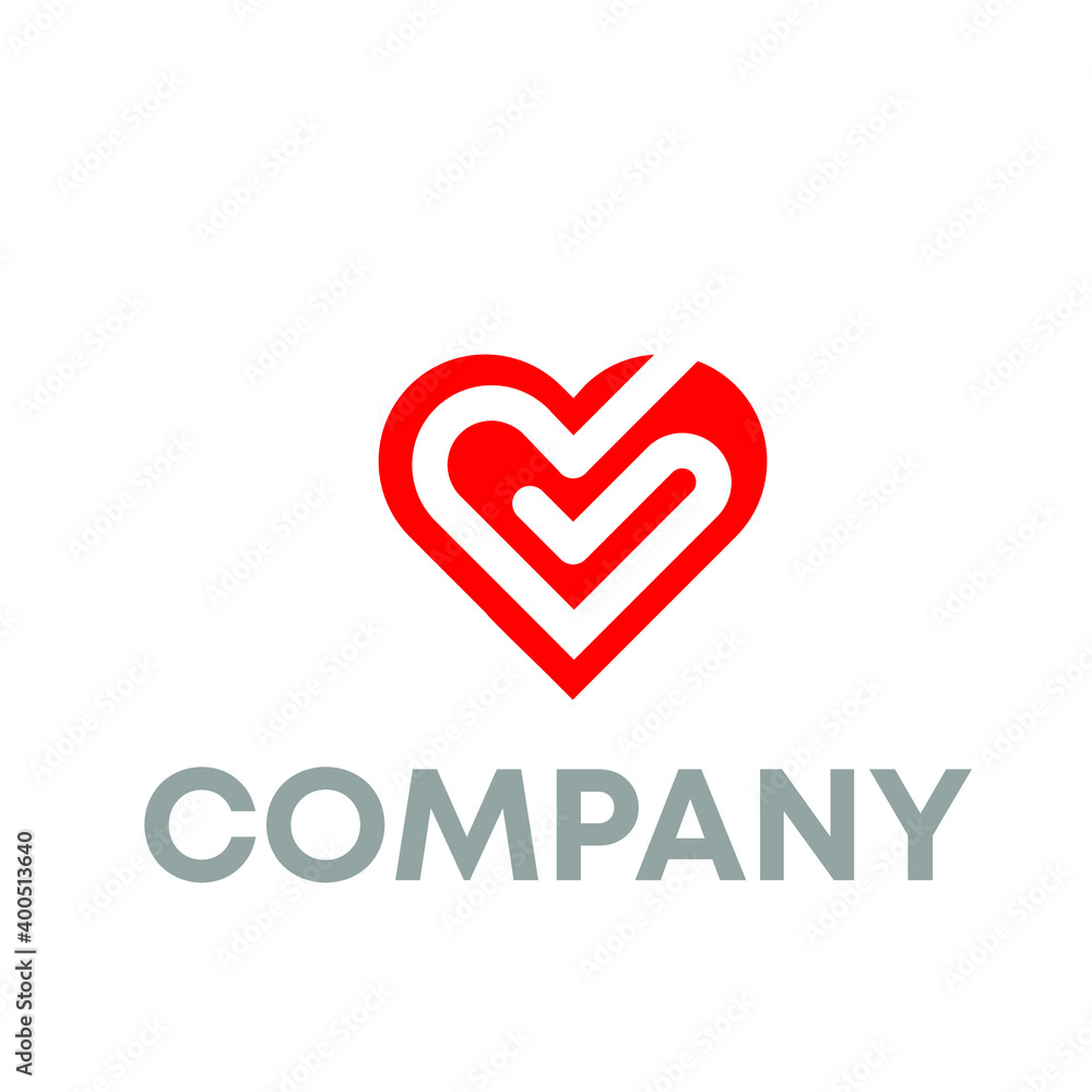Heart Logo Design Heart Logo Design