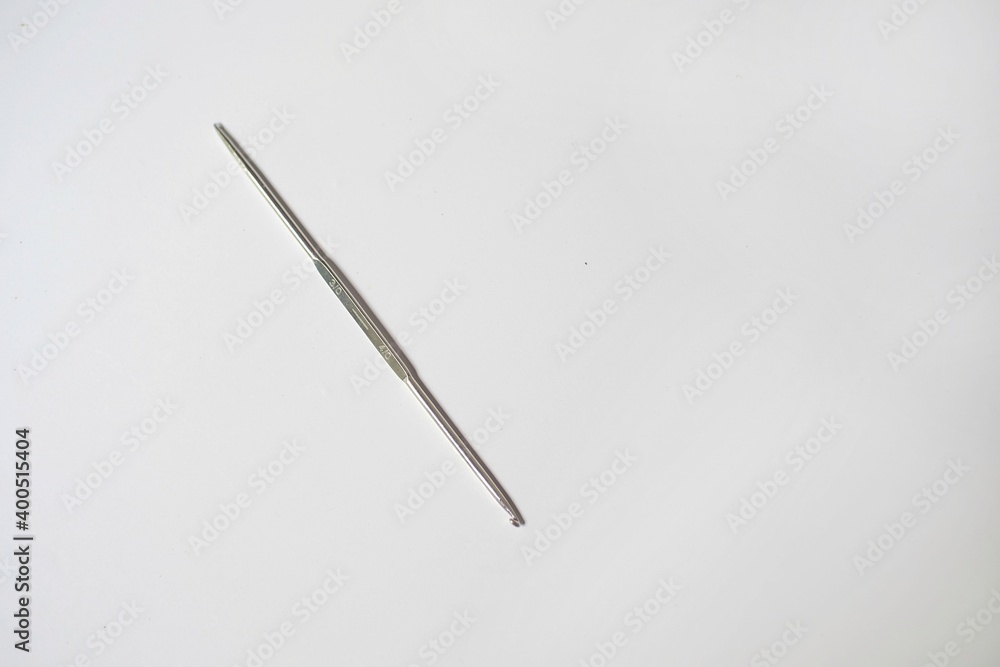 Hakpen or crochet hooks for knitting made of stainless. One of the handicraft tools that rely on manual expertise for its users Hakpen or crochet hooks for knitting made of stainless. One of the handicraft tools that rely on manual expertise for its users