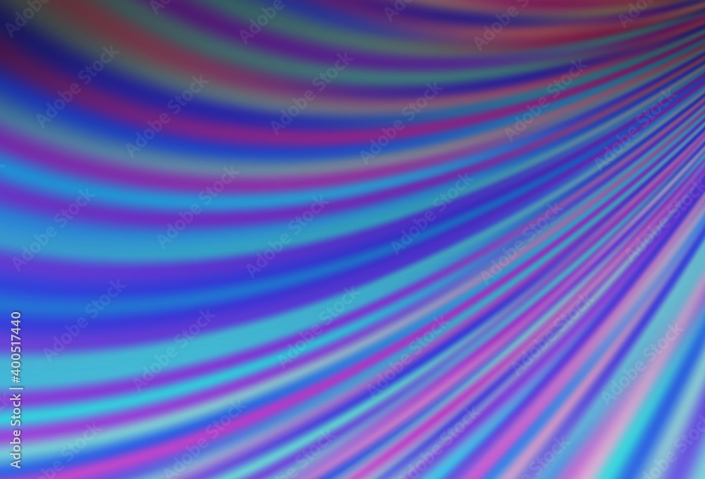 Light BLUE vector pattern with liquid shapes. Light BLUE vector pattern with liquid shapes.
