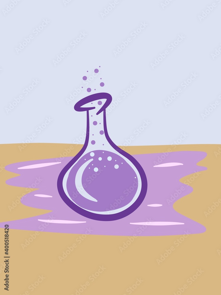 Illustration image of chemistry lab equipment. for icons, symbols, logos Illustration image of chemistry lab equipment. for icons, symbols, logos
