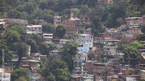 Wallpaper Mural hill of Babylon in Copacabana in Rio de Janeiro. Torontodigital.ca