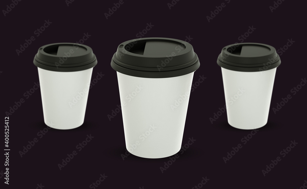 Coffee cup Mockup Design 3d rendering Coffee cup Mockup Design 3d rendering