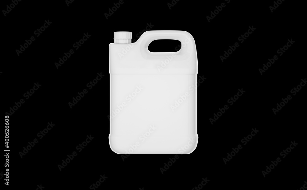 Gallon mockup design 3D rendering Gallon mockup design 3D rendering