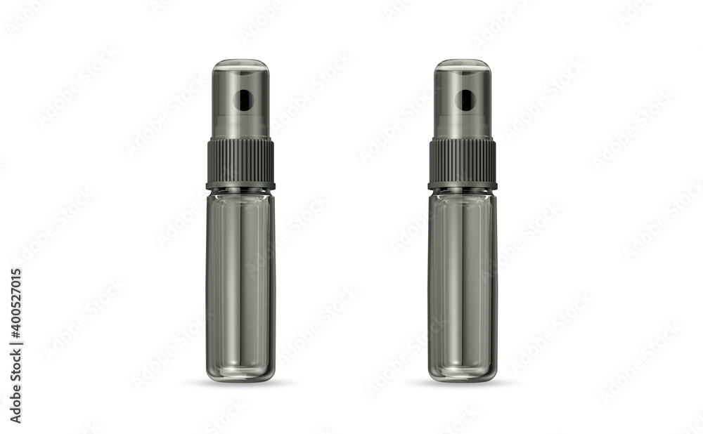 Spray bottle mockup design 3d rendering Spray bottle mockup design 3d rendering