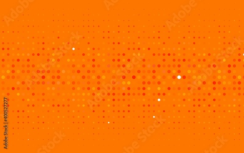 Light Orange vector layout with circle shapes.