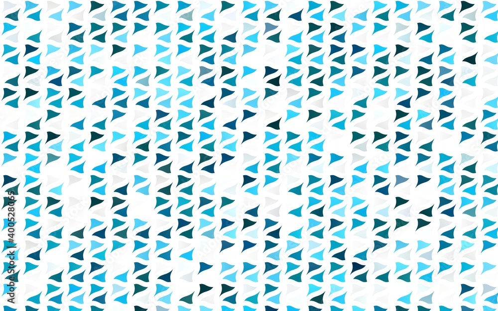 Light BLUE vector cover in polygonal style. Light BLUE vector cover in polygonal style.