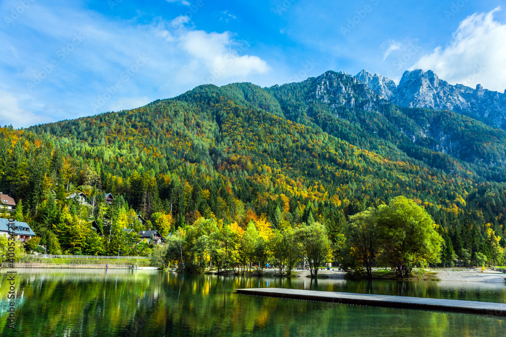 Lake Jasna in the Eastern Julian Alps