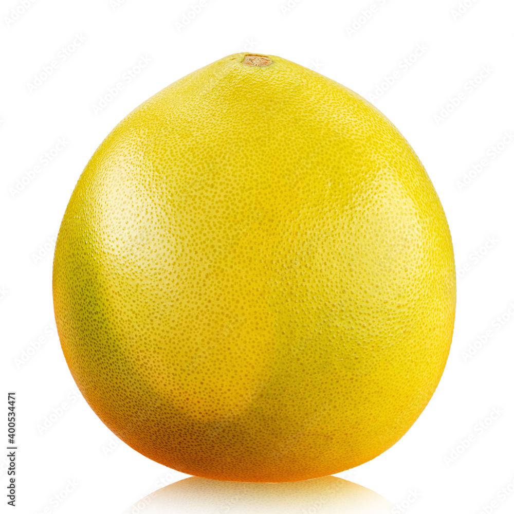 Fresh pomelo citrus fruit isolated on white background. Fresh pomelo citrus fruit isolated on white background.