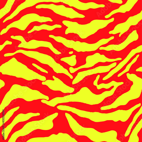 pattern with red and yellow stripes