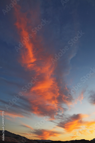The clouds on a sunset © Kushnirov Avraham