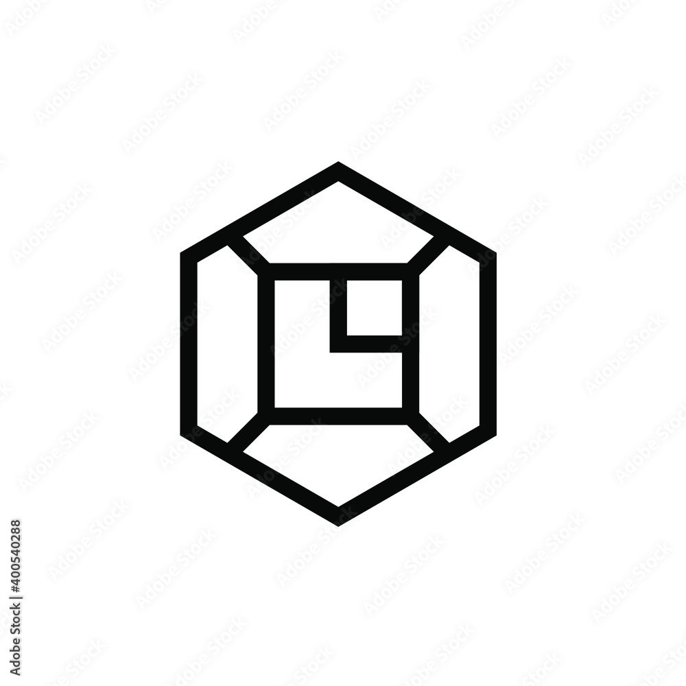 abstract stone logo abstract stone logo