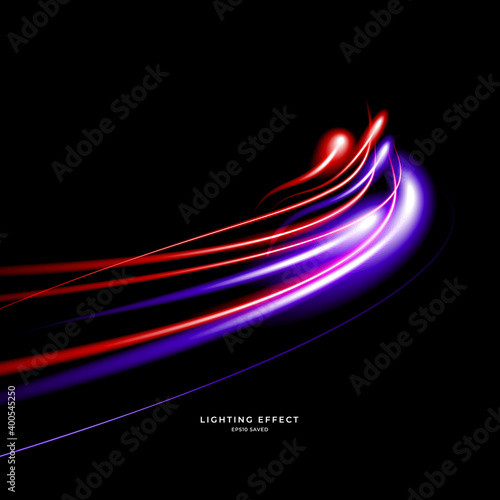 abstract vector neons wave. bright sparkling background.