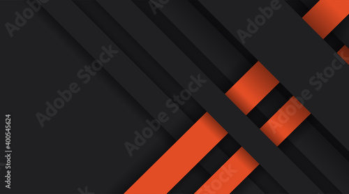 Abstract vector background. 3d design with parallel and stacked stripes with shadow