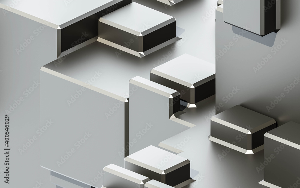 Macro image of black cubes modern design 3d render illustration Macro image of black cubes modern design 3d render illustration