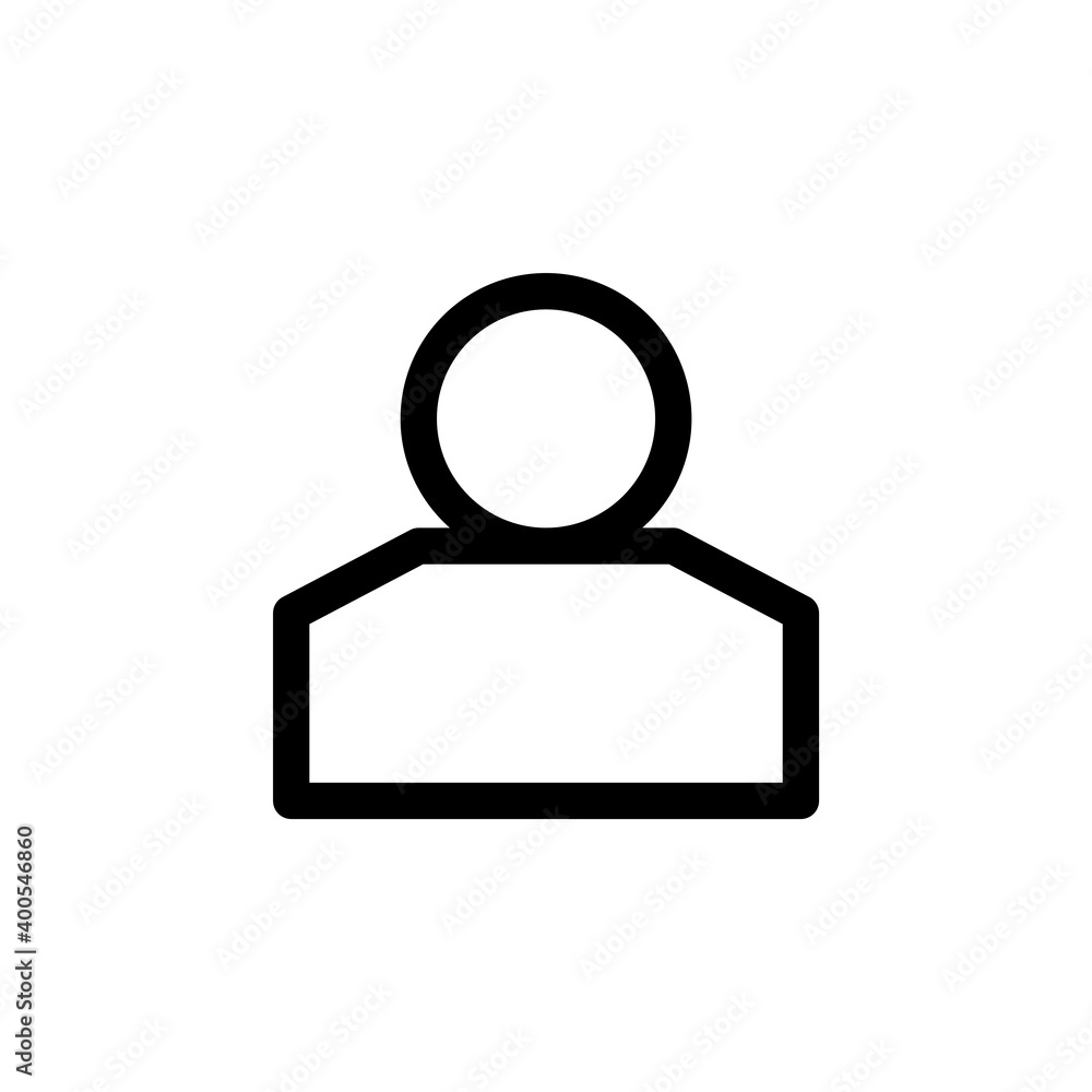 People avatar icon. Icons for UI design. Vector People avatar icon. Icons for UI design. Vector