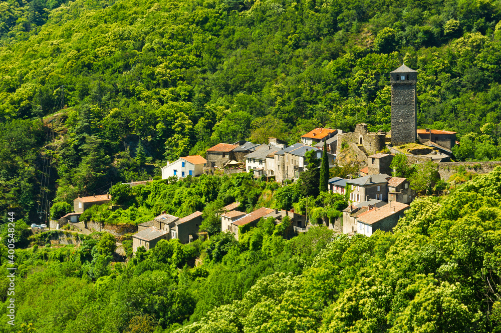 Rural village, Languedoc-Roussillon, France