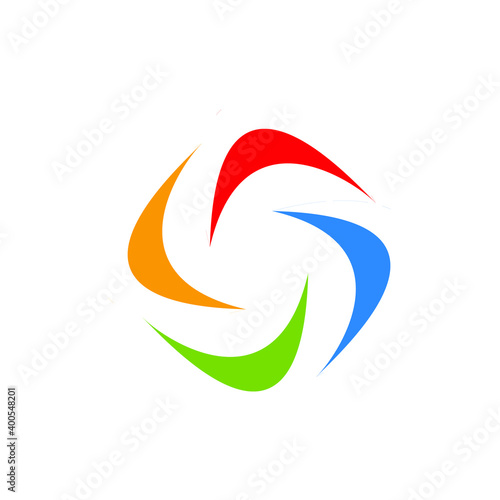 Pinwheel Logo Design 