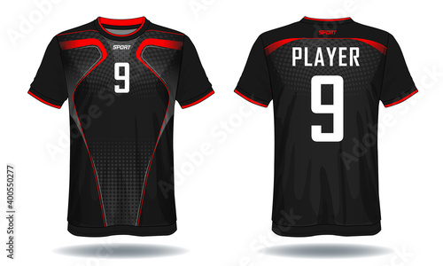 Soccer jersey template.sport t-shirt design. 