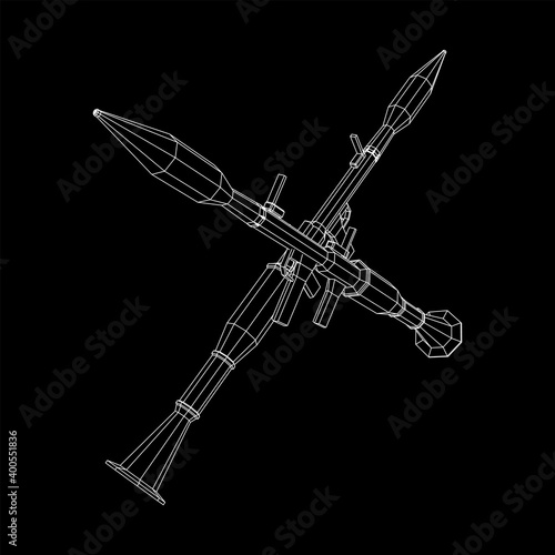 Anti-tank rocket propelled grenade launcher - RPG 7