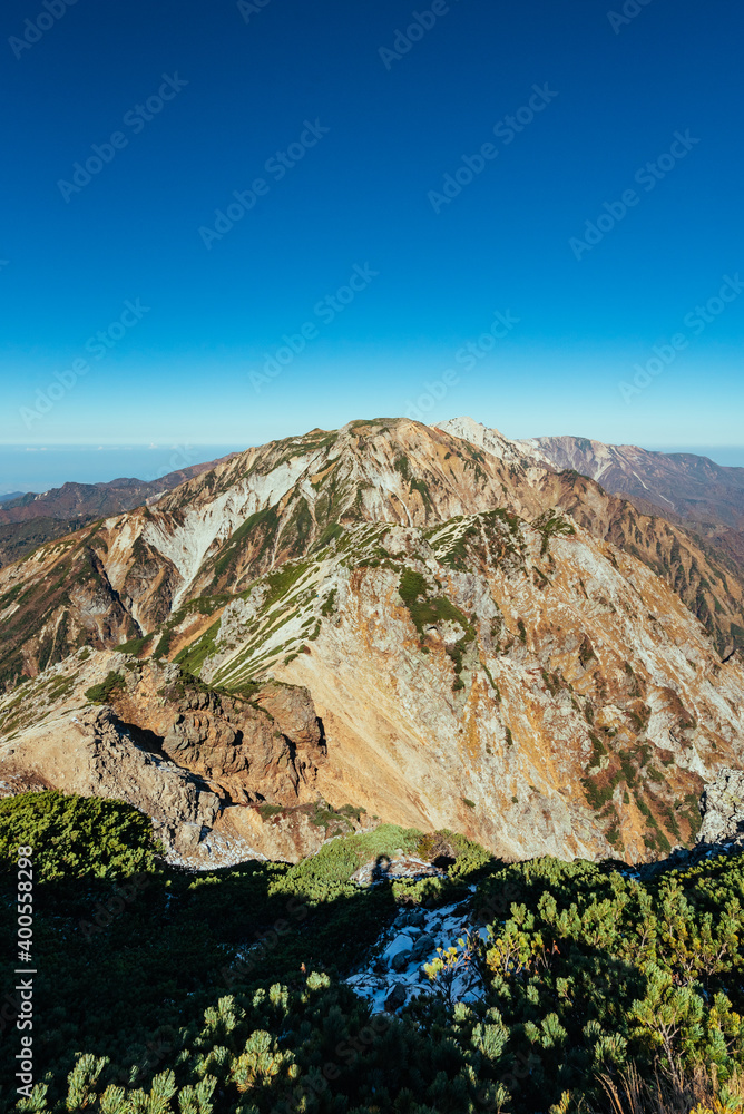 Ushiro tateyama autmun range