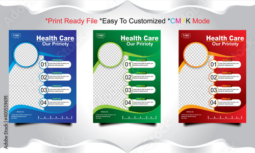 Medical One Side Flyer
