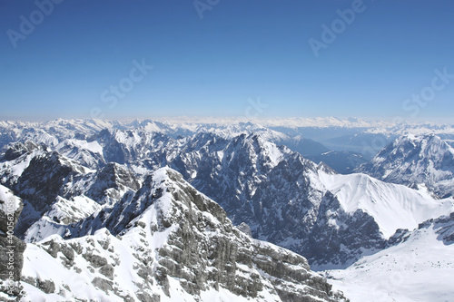 snow covered mountains in the alps © Africa2008