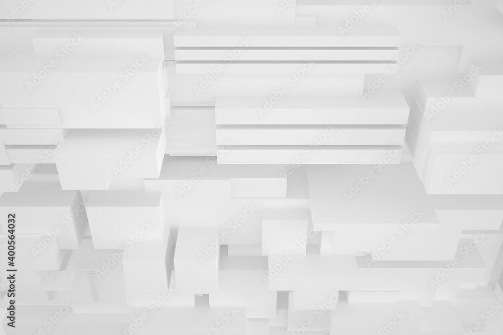 Geometrical shapes background. Black and white minimalist tech wall. Abstract 3D backdrop. Geometrical shapes background. Black and white minimalist tech wall. Abstract 3D backdrop.