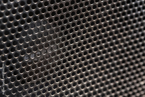 Wallpaper Mural Speaker grill texture is black with dust particles Torontodigital.ca