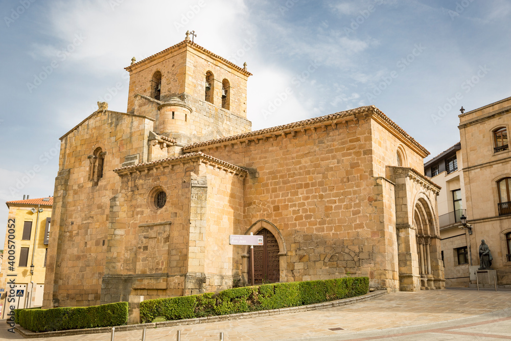 Church of San Juan de Rabanera in Soria city, Castile and Leon, Spain