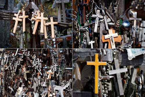 Collection of images with Hill of Crosses