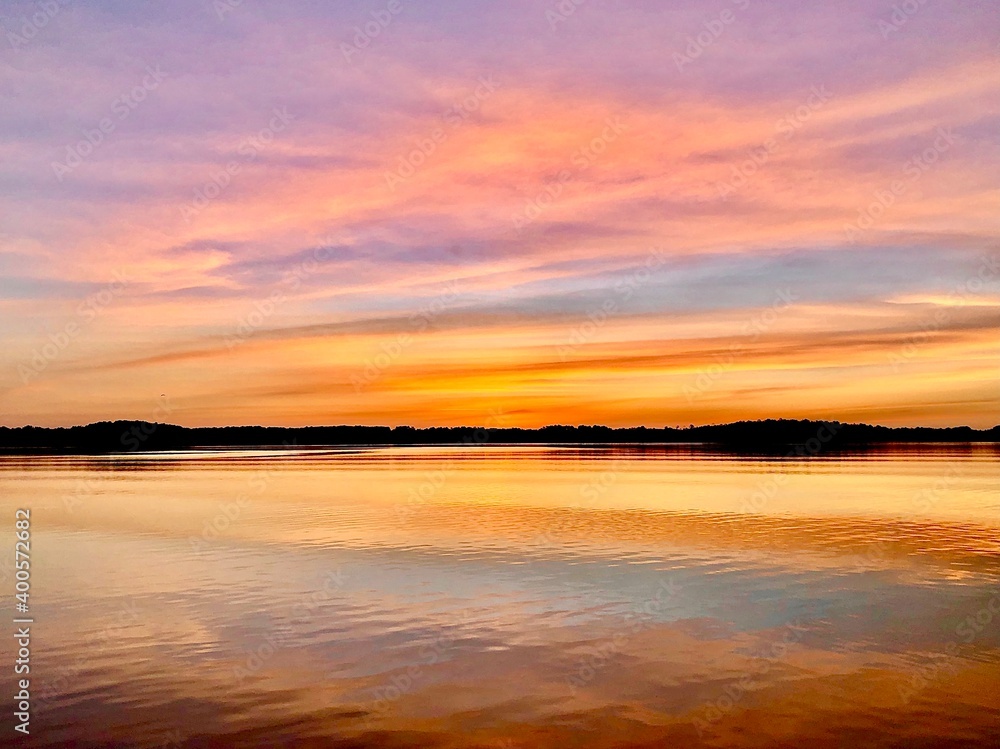 Sunset over Lake Oconee 