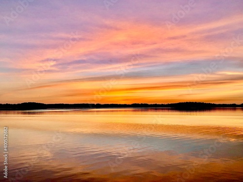 Sunset over Lake Oconee 