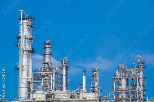 Industrial zone,The equipment of oil refining,Close-up of industrial pipelines of an oil-refinery plant,Detail of oil pipeline with valves in large oil refinery.