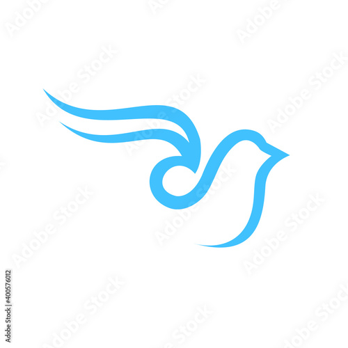 Bird logo design © bagja