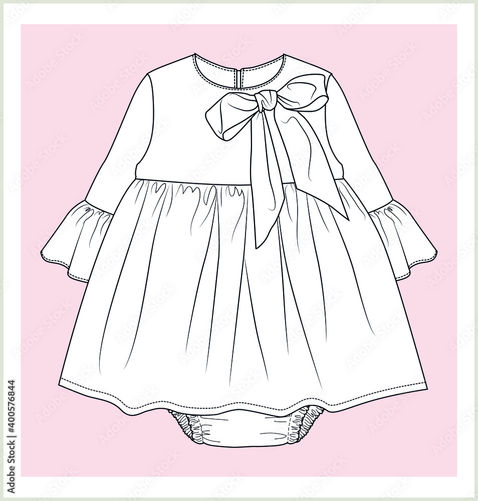 Dress on Hanger Wardrobe Sketch Hand Drawn Fashion Stock Vector   Illustration of hallway black 177023770