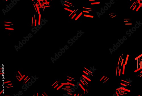 Dark red vector pattern with narrow lines.