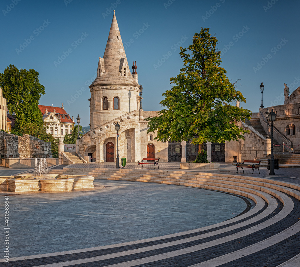 Fisherman's Bastion in the morning
