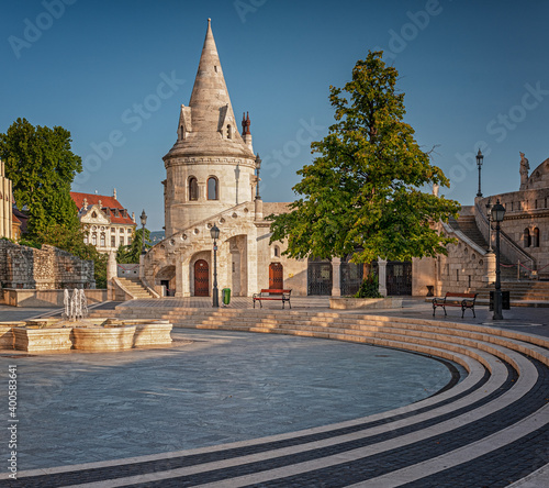 Fisherman's Bastion in the ...