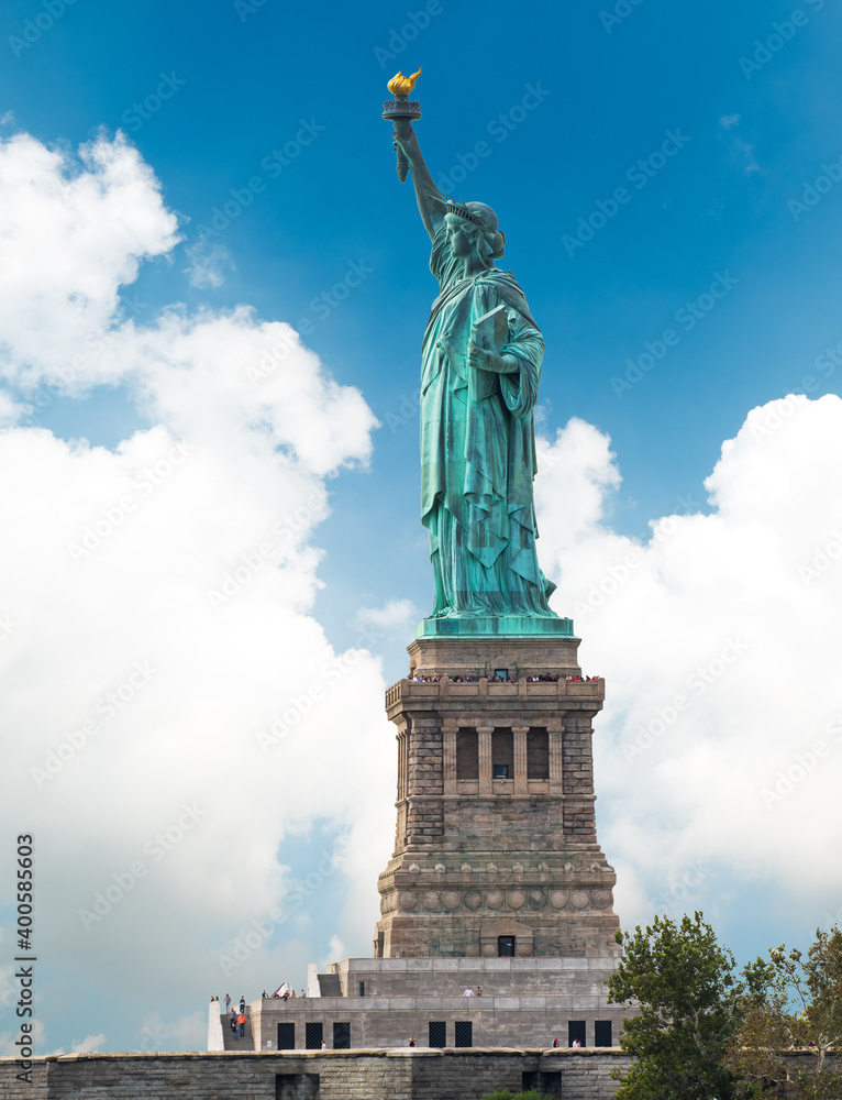 Statue of Liberty National Monument in New York.