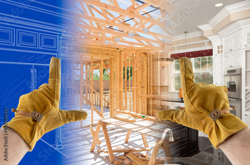 Framing Hands With Gloves O...
