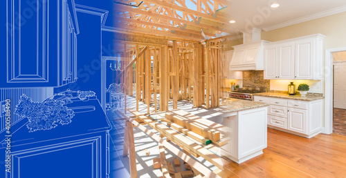 Kitchen Blueprint Drawing G...