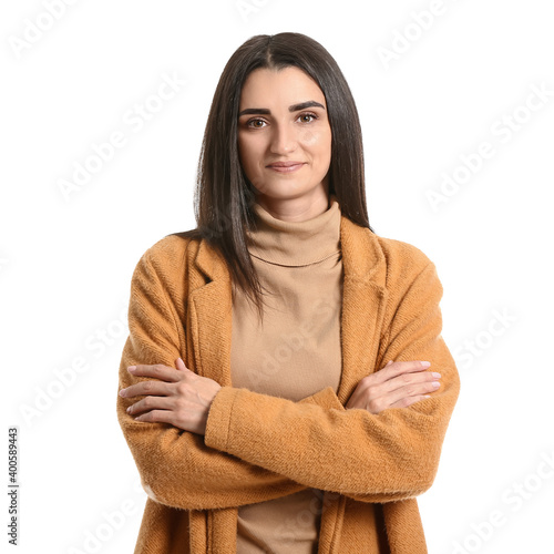 Portrait of beautiful young...