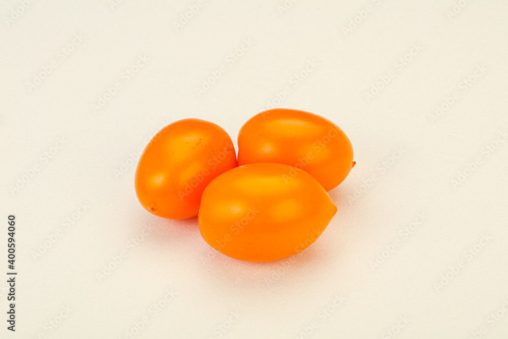 Tasty vegetables - Yellow tomato heap Tasty vegetables - Yellow tomato heap