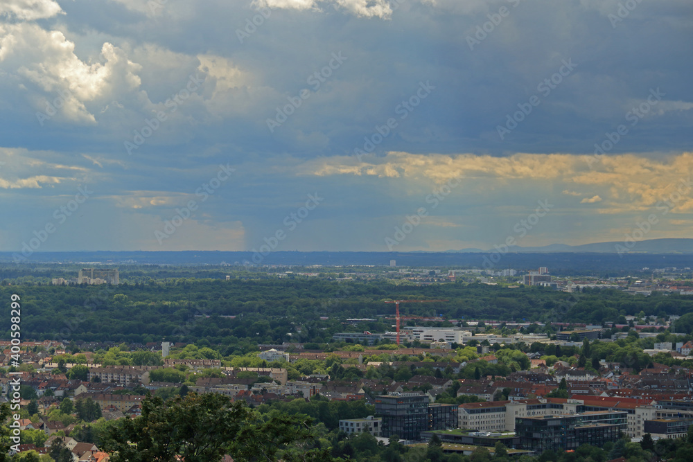 Himmel über Karlsruhe Himmel über Karlsruhe