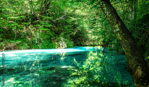 Nacedero rio Urederra