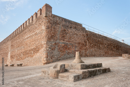 Galisteo fortress in Caceres of Extremadura Spain by the Via de la Plata way photo
